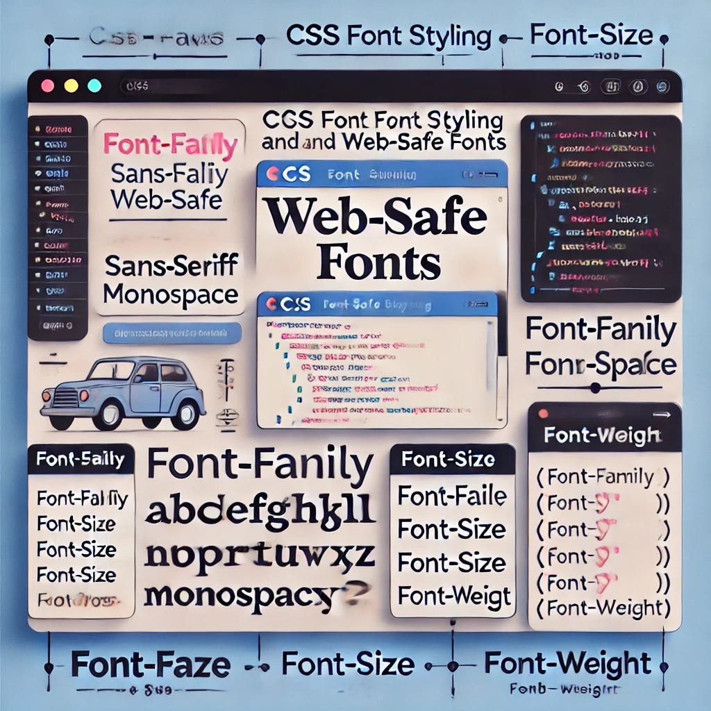 CSS09:Font Styling with CSS: The Art of Choosing Web-Safe Fonts | by M ...