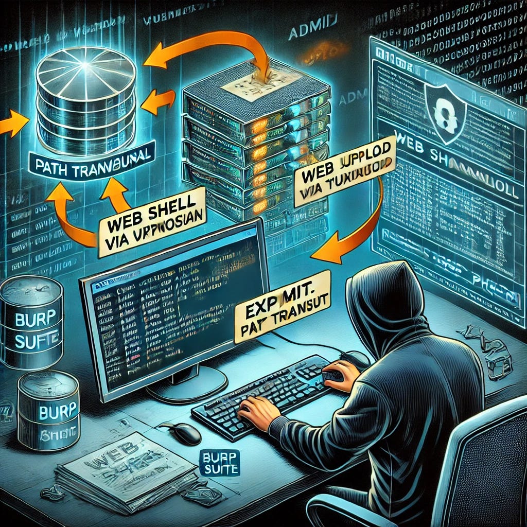Web shell upload via path traversal lab walkthrough | by Mitesh Rathod ...