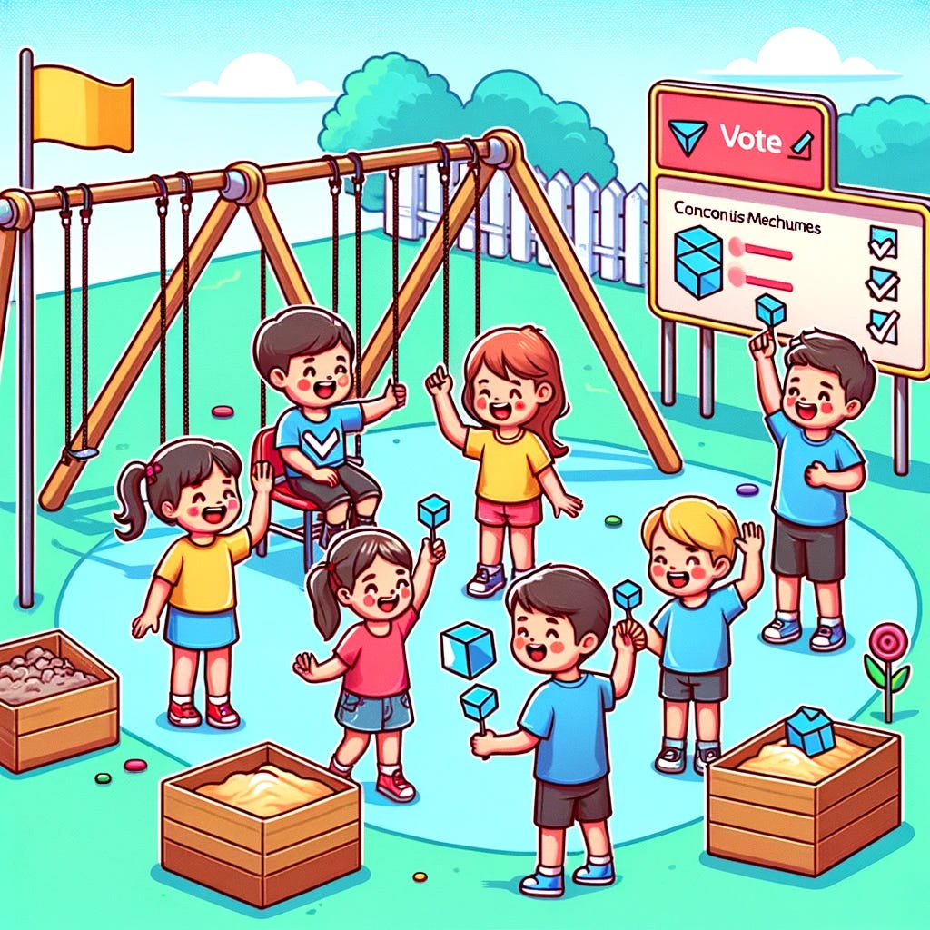 MindLadder: Understanding Consensus Mechanisms | by Marc Schaumburg ...