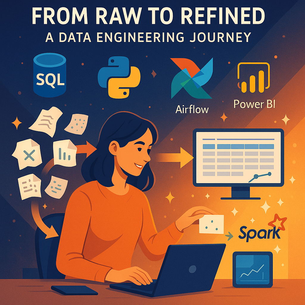 From Raw to Refined: My Data Engineering Journey | by Rithika Sankar ...