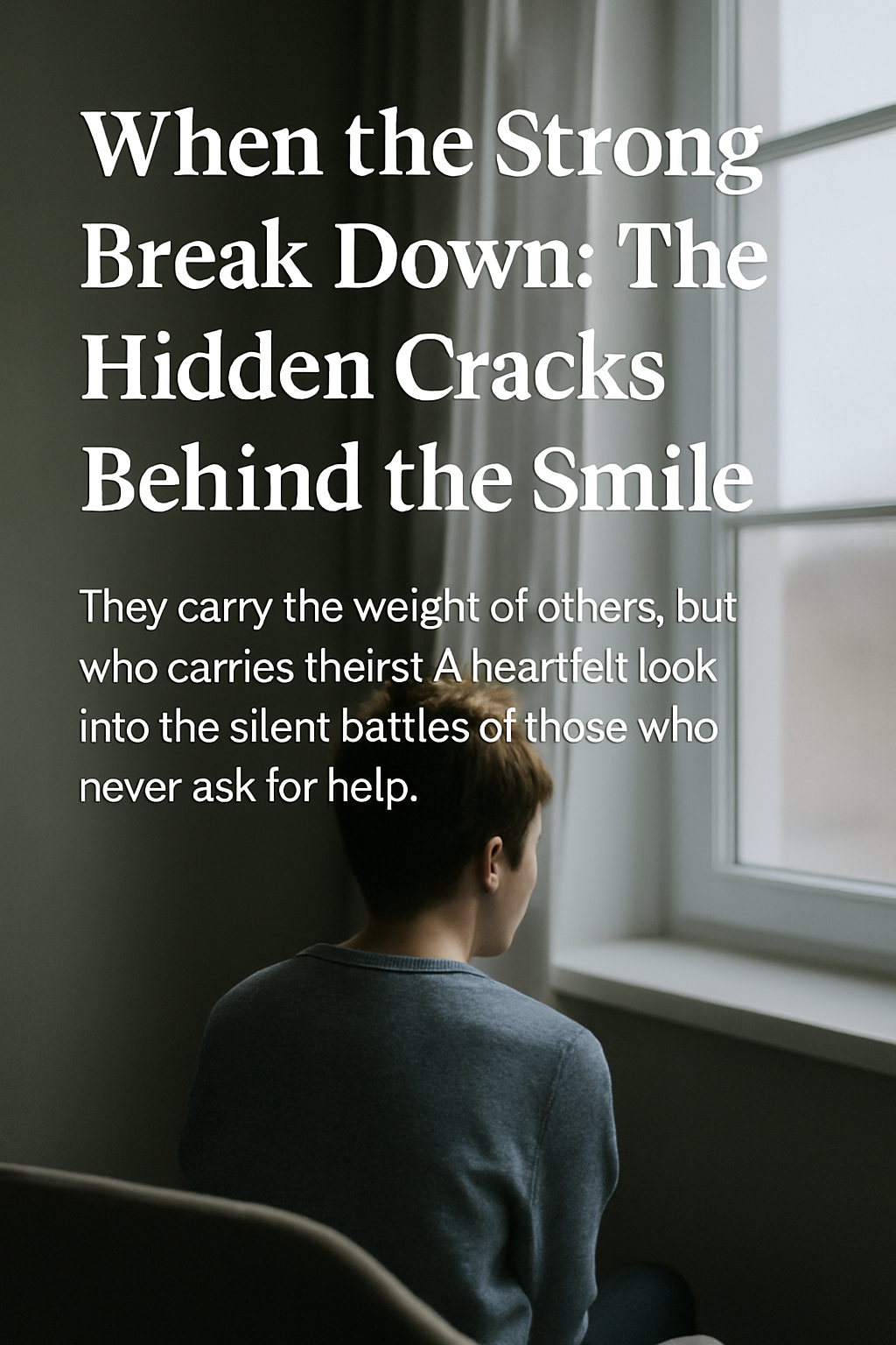 When the Strong Break Down: The Hidden Cracks Behind the Smile | by Mim ...