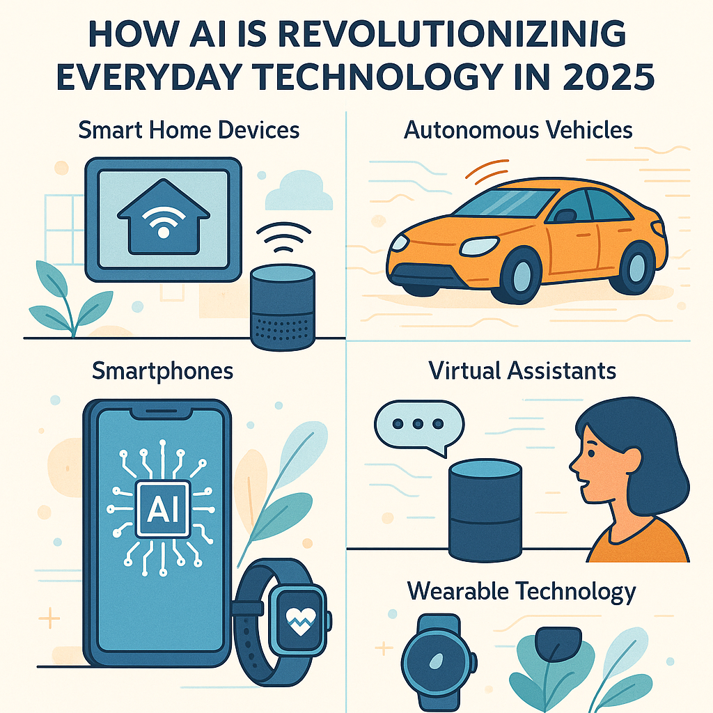 How AI is Revolutionizing Everyday Technology in 2025