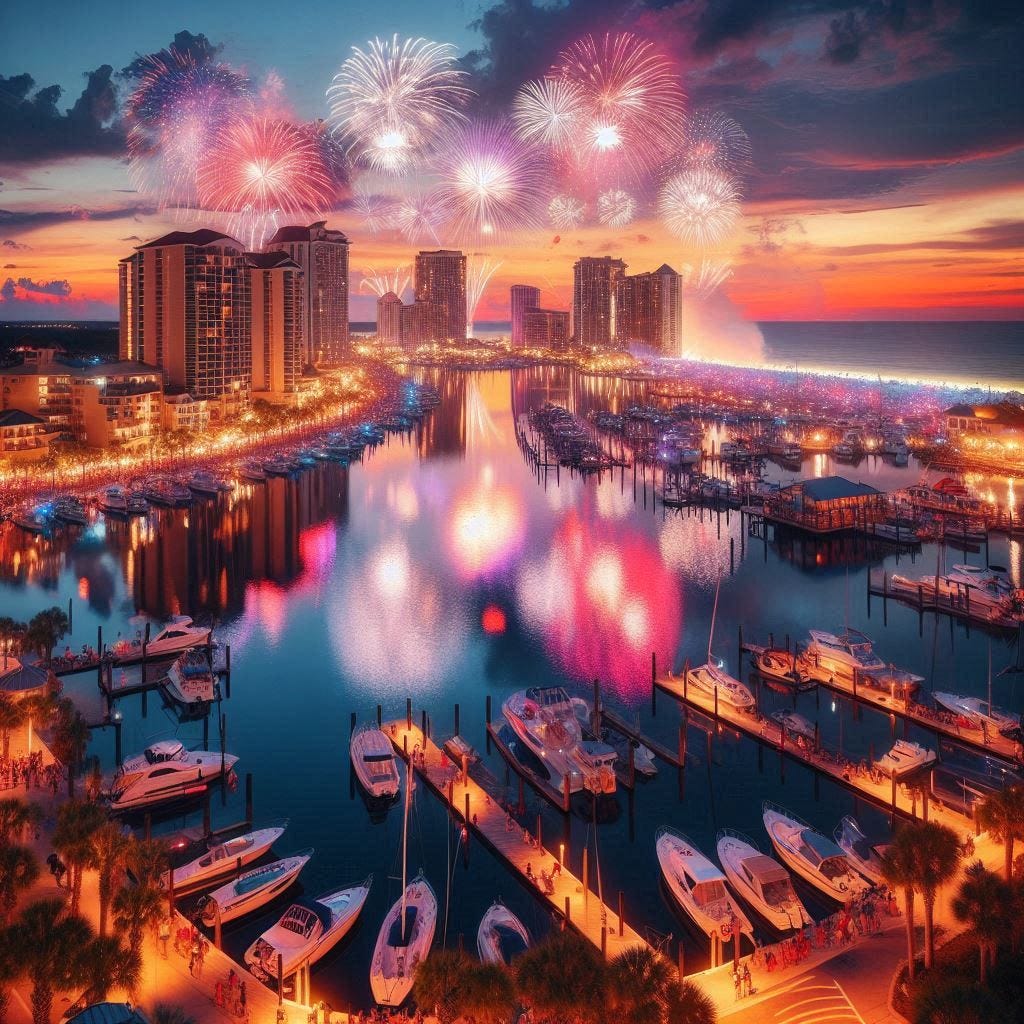 destin fireworks 4th of july 2025
