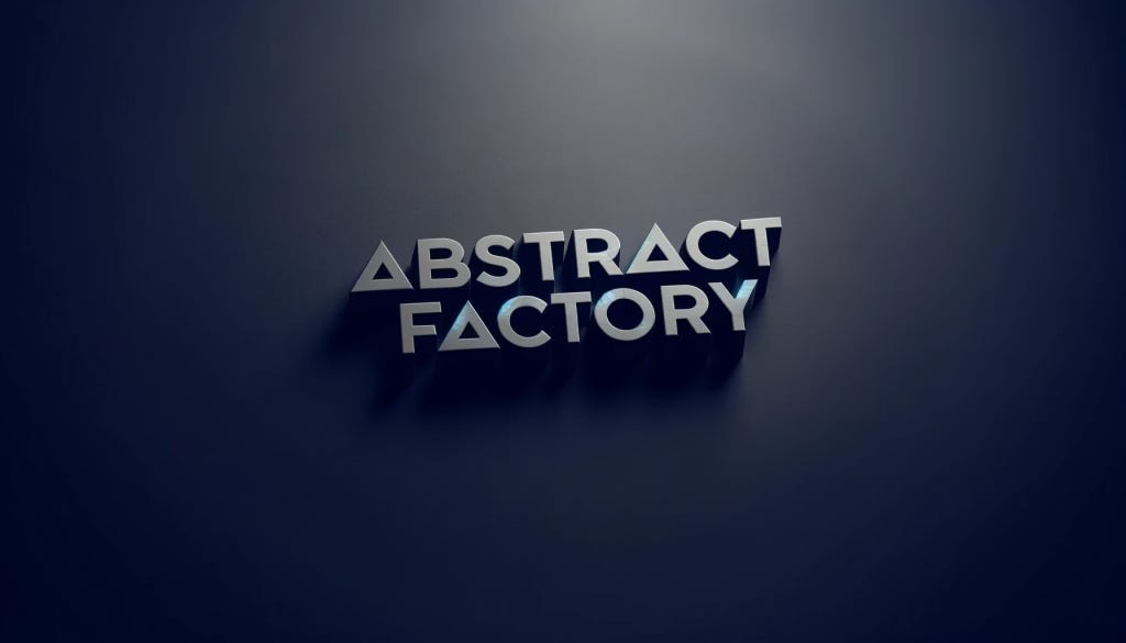 Abstract Factory Design Pattern In Java Simplified | by Krishna | Medium