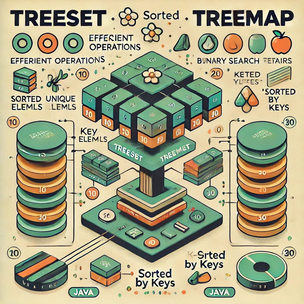 A Deep Dive into TreeSet and TreeMap in Java: Implementation, Usage ...