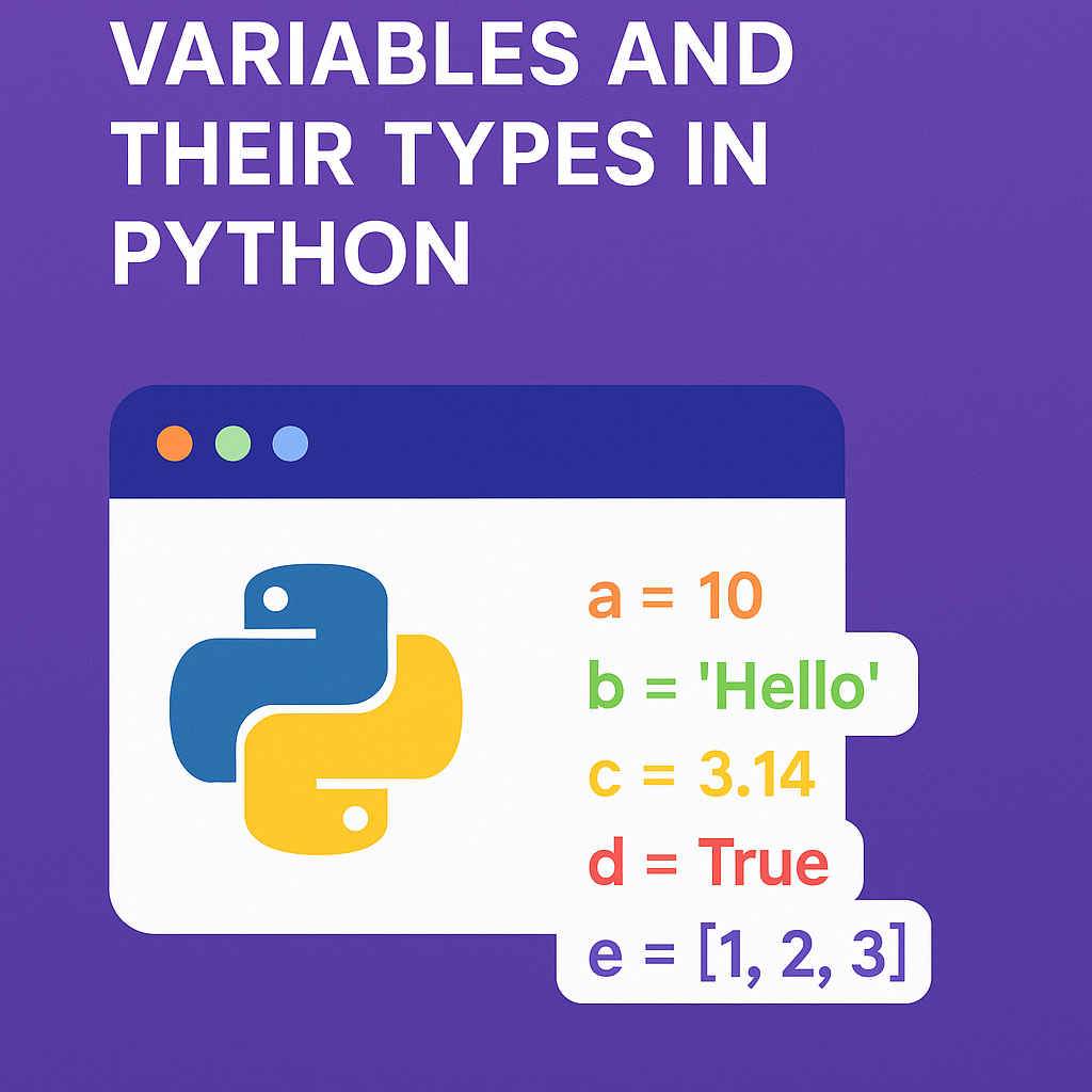 Understanding Variables and Their Types in Python | by Aniket_Bakre ...