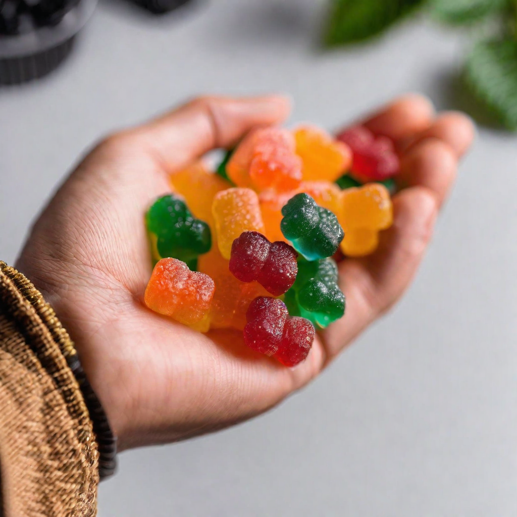 A Taste of Tranquility Gentle Grove CBD Gummies in Focus by