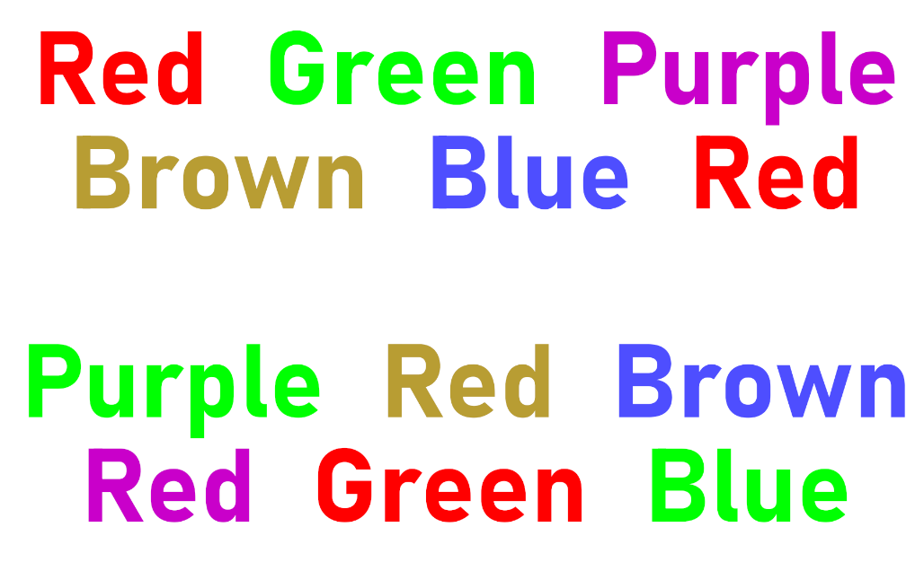 Stroop Test:How well does your brain and your eyes work together? | by