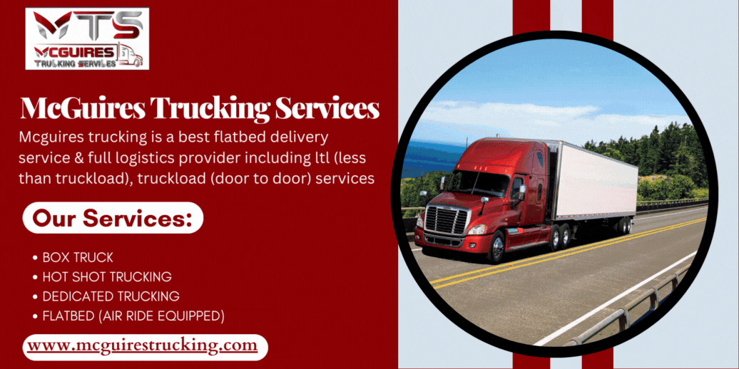 Flatbed Hauling Services — McGuires Trucking Services McGuire