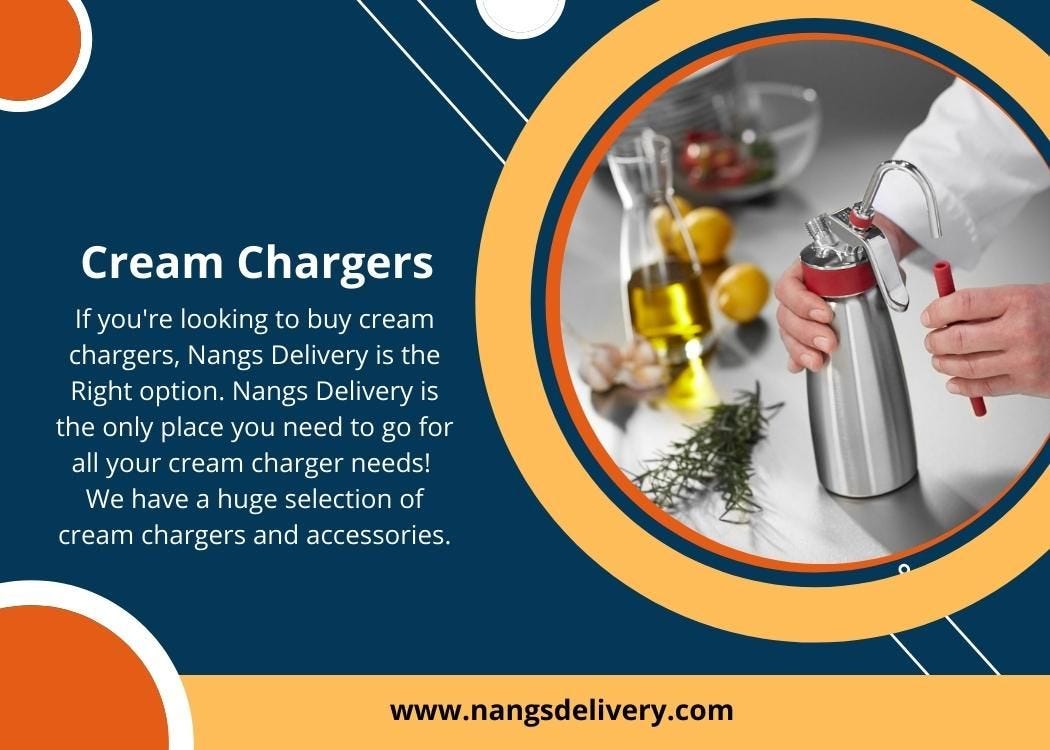 7 Amazing Uses for Cream Chargers That You Never Knew About! by Nangs