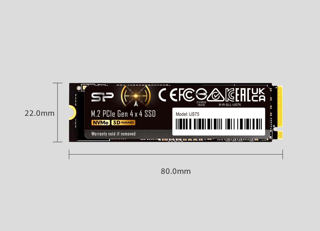 [Mini Review] M.2 SSD Silicon Power US75 2TB - Siwawes Wongcharoen - Medium