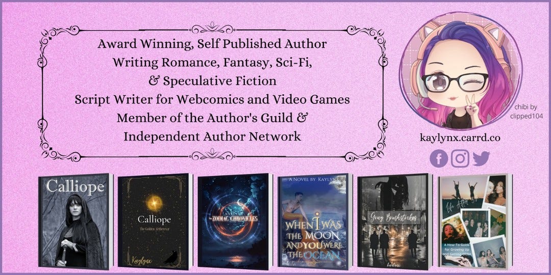 Kaylynx | Self-Published Author & Script Writer | Medium
