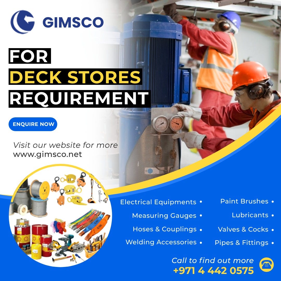 Your Trusted Partner as Leading Ship Suppliers and Marine Safety