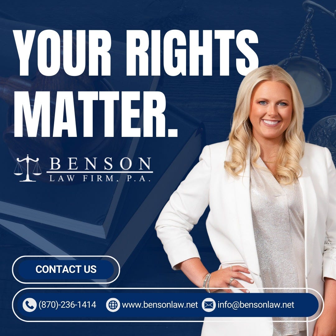 Your Rights Matter Benson Law Firm Benson King Medium