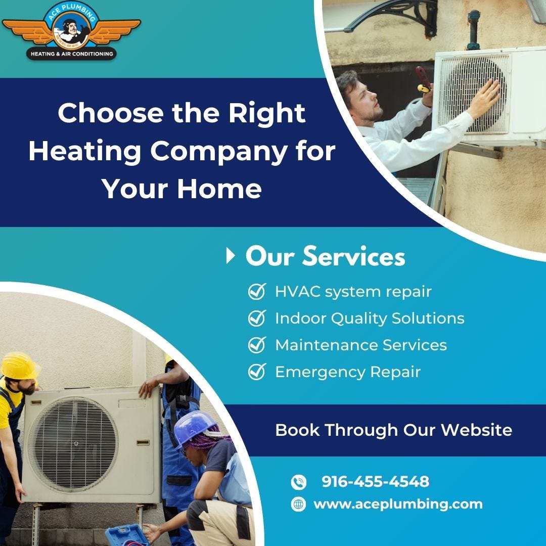 Ultimate Guide to Choosing the Right Heating Company by Ace plumbing