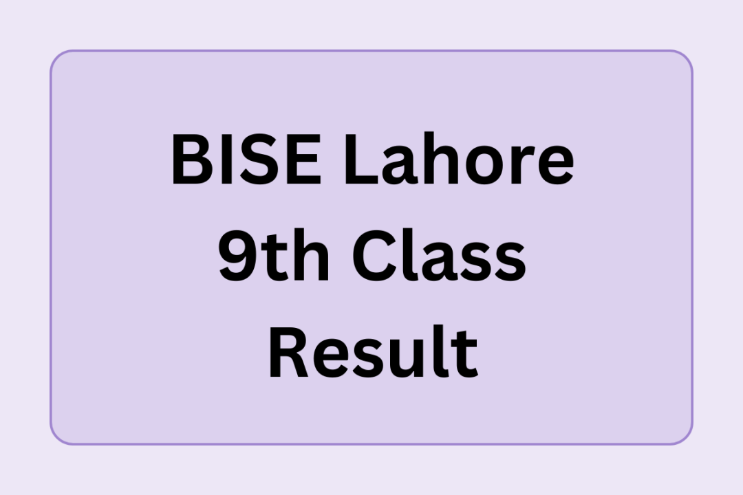 BISE Lahore 9th Class Result 2024 by Sohnastyle Jan, 2024 Medium