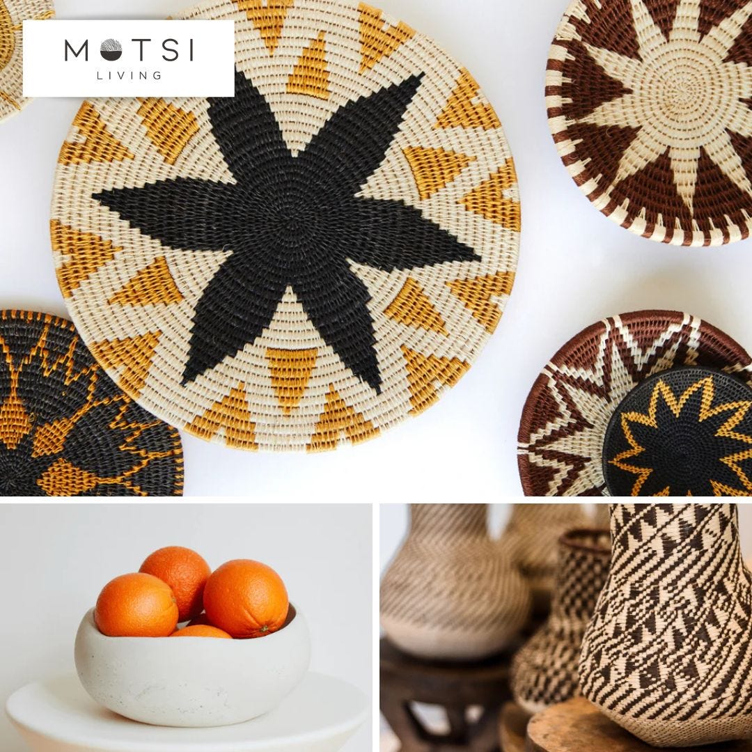 Discover the Unique Charm of African Homewares from Motsi Living by