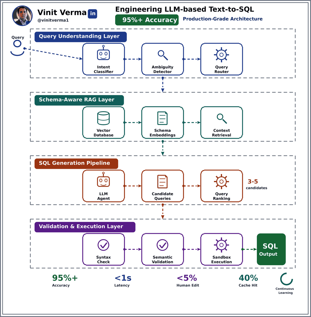 Beyond the 80% Barrier: Engineering LLM-based Text-to-SQL Systems That ...