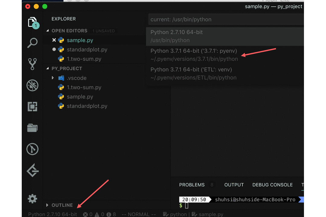 Python with VS code. After working with several different… | by Suci ...
