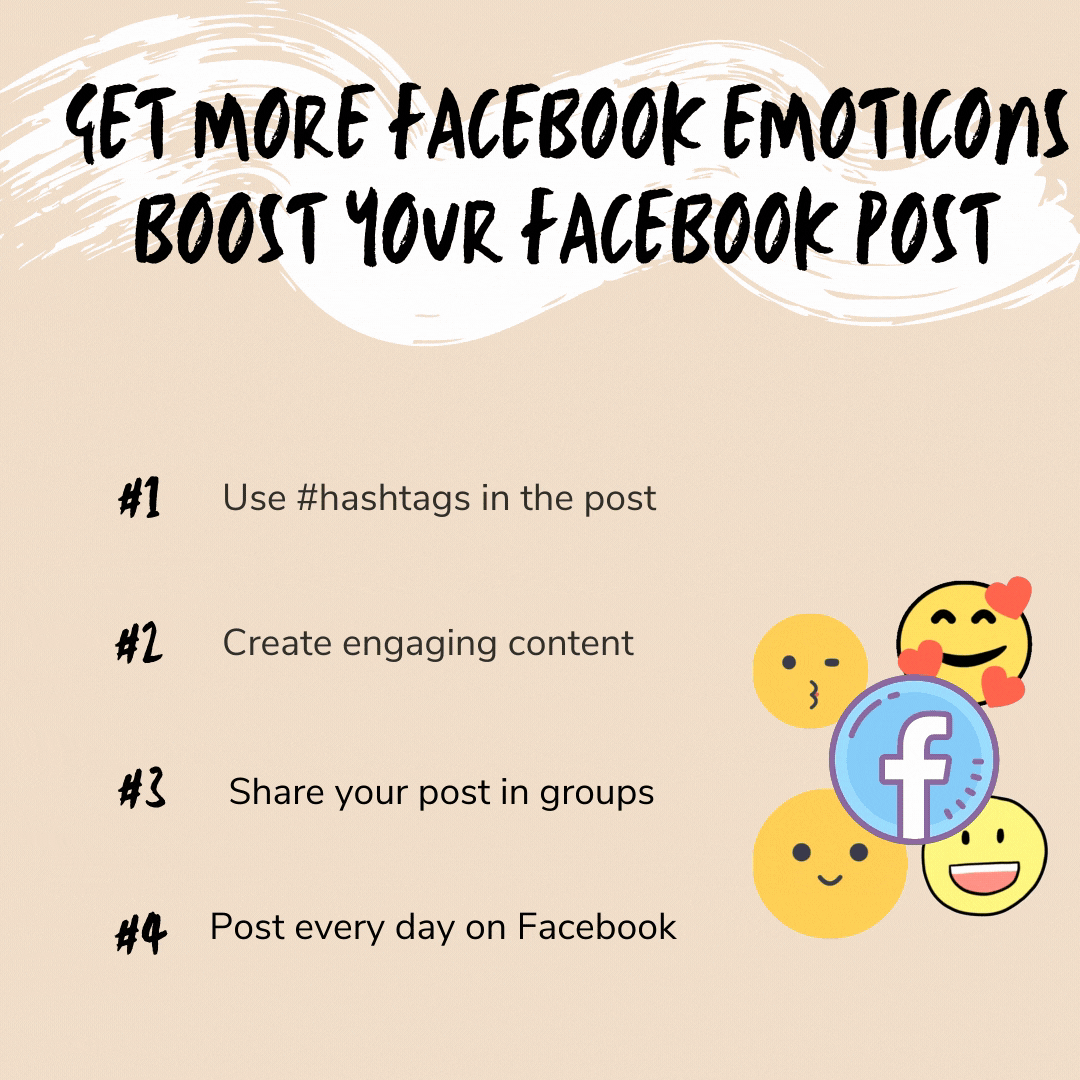 Will Facebook Emoticons Boost Your Facebook post? Likes High Medium