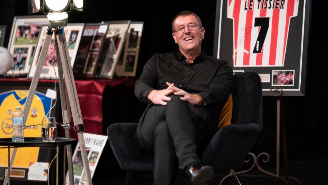 ‘Fantastic night to remember’ with Saints icon Matt Le Tissier at Medina Theatre on the Isle of…