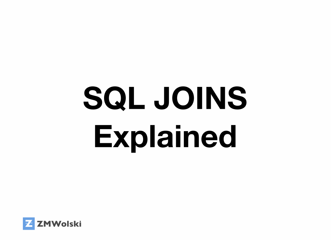 Mastering SQL Joins: An In-Depth Guide | by Jay Dale | Medium