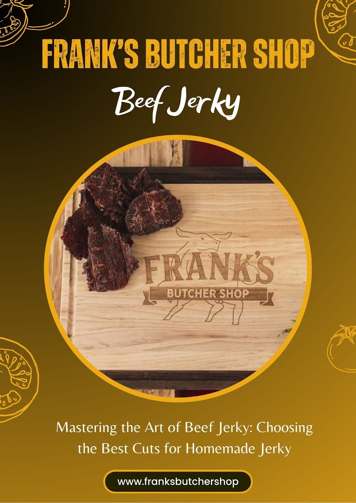 Mastering the Art of Beef Jerky Choosing the Best Cuts for Homemade Jerky by