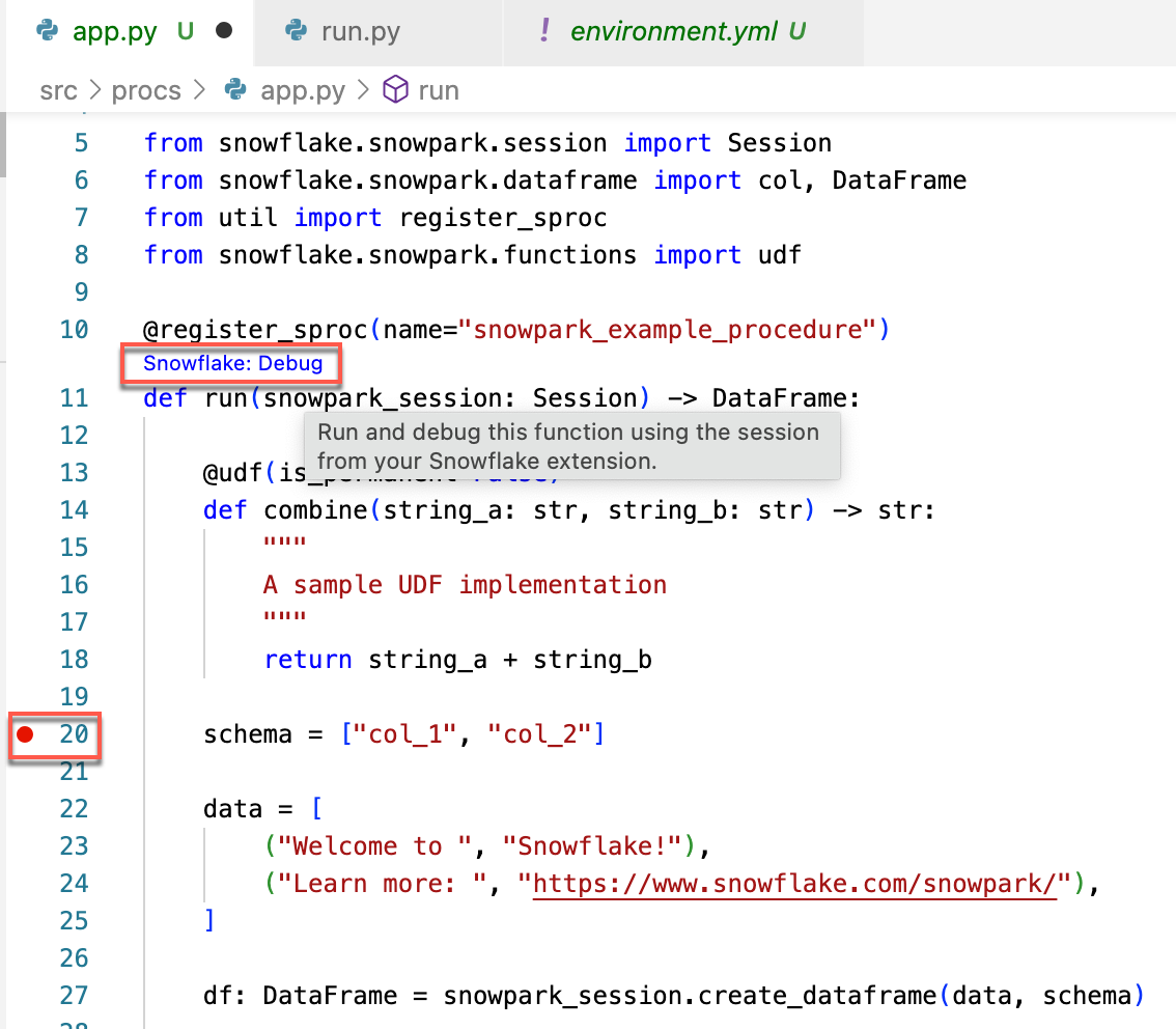 Introducing Snowpark Python Code Support in Snowflake’s Visual Studio ...