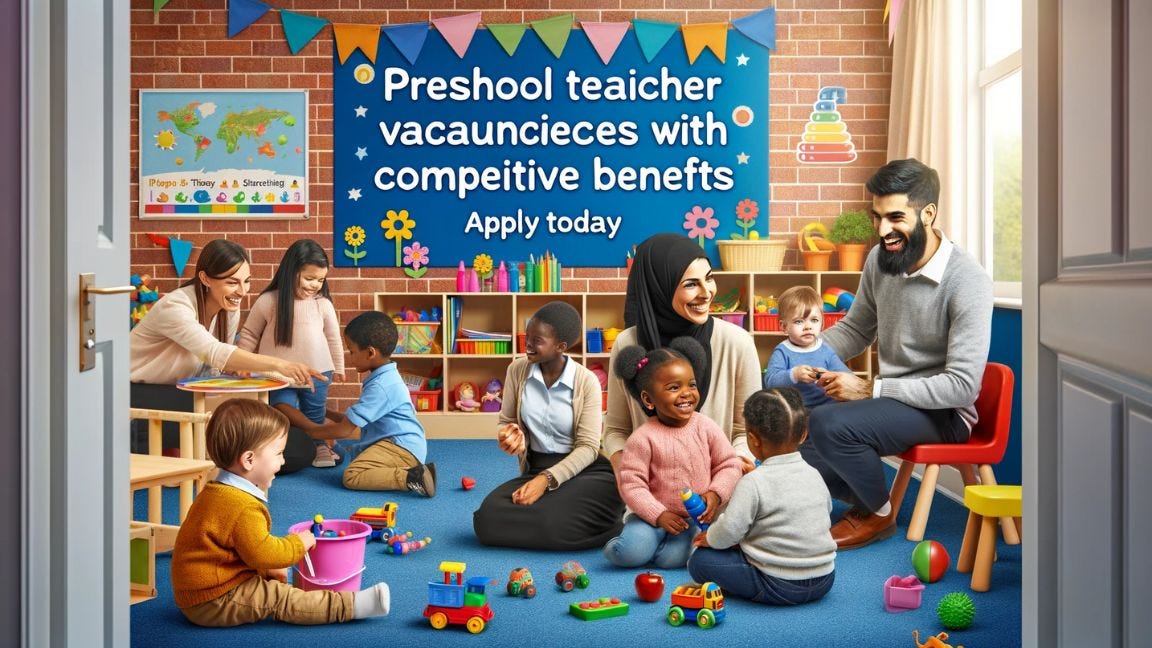 Apply for Competitive Benefits Preschool Teacher Jobs! by Priya Sharma Dec, 2023 Medium