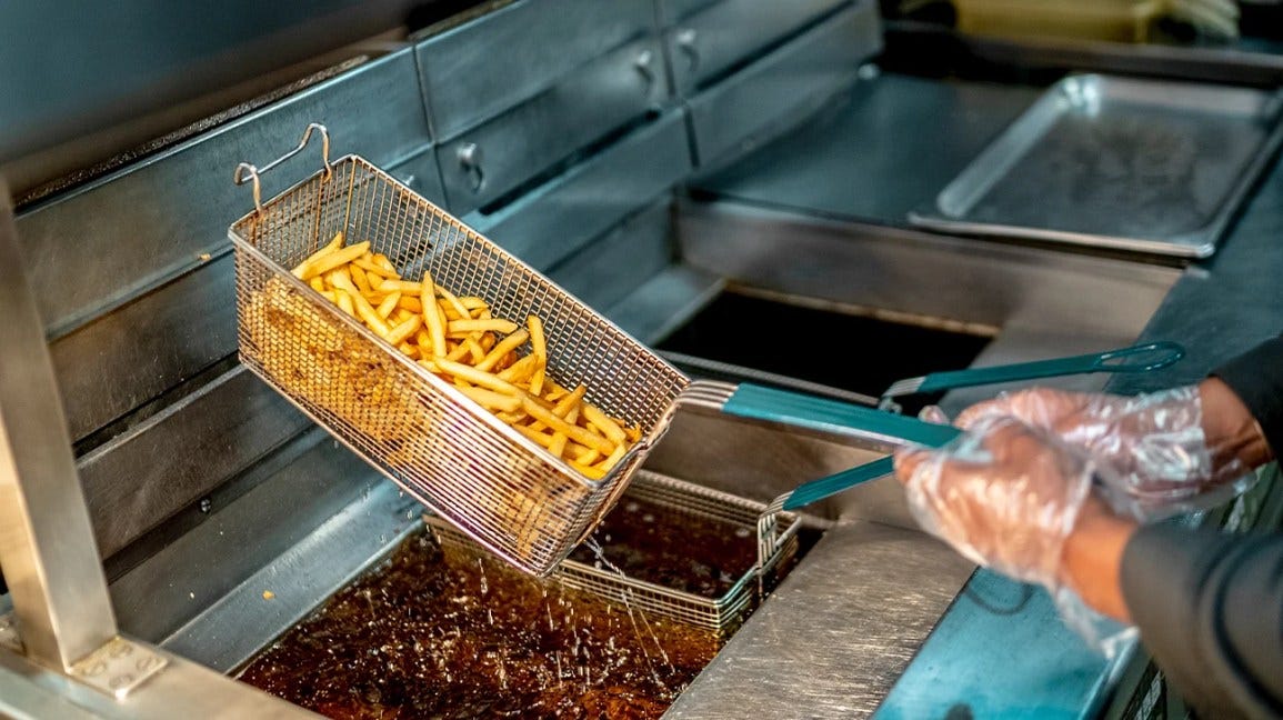 Why not eat deep fried foods ?. Deepfried foods, while often tasty
