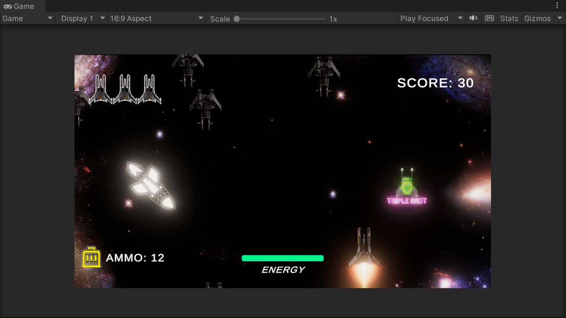 Day 21: 2D Space Shooter — Enemy Movement | by Japji Multani | Medium