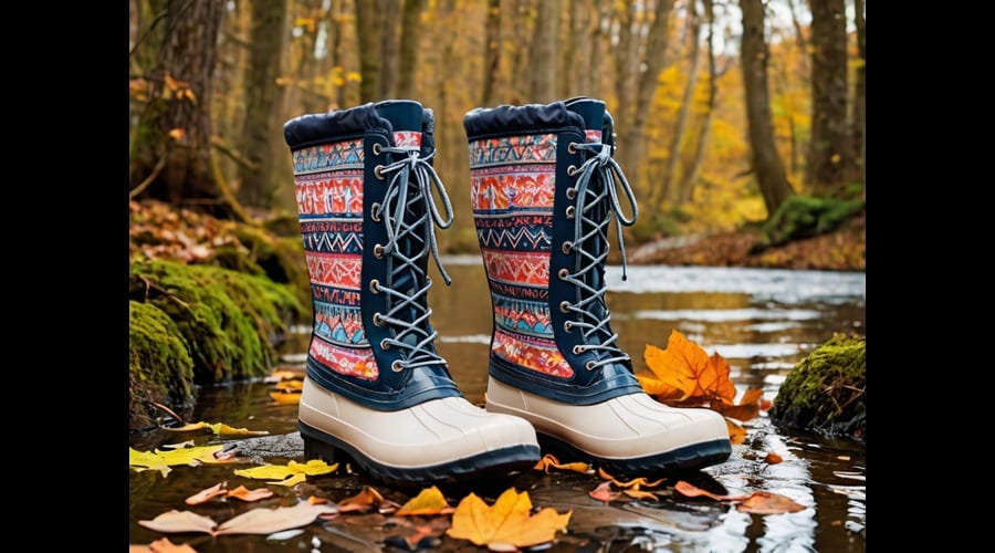 insulated rubber boots womens