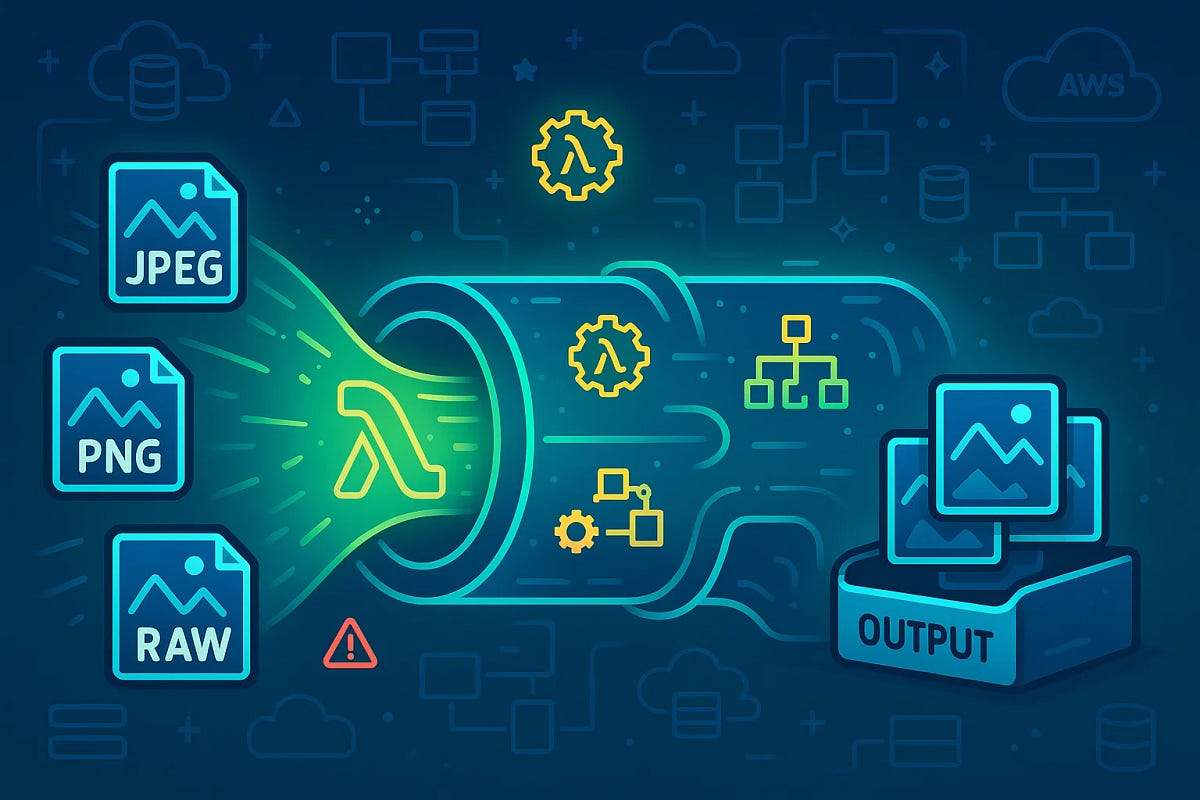 How I Built a Scalable AI Image Processing Pipeline Using AWS Step ...
