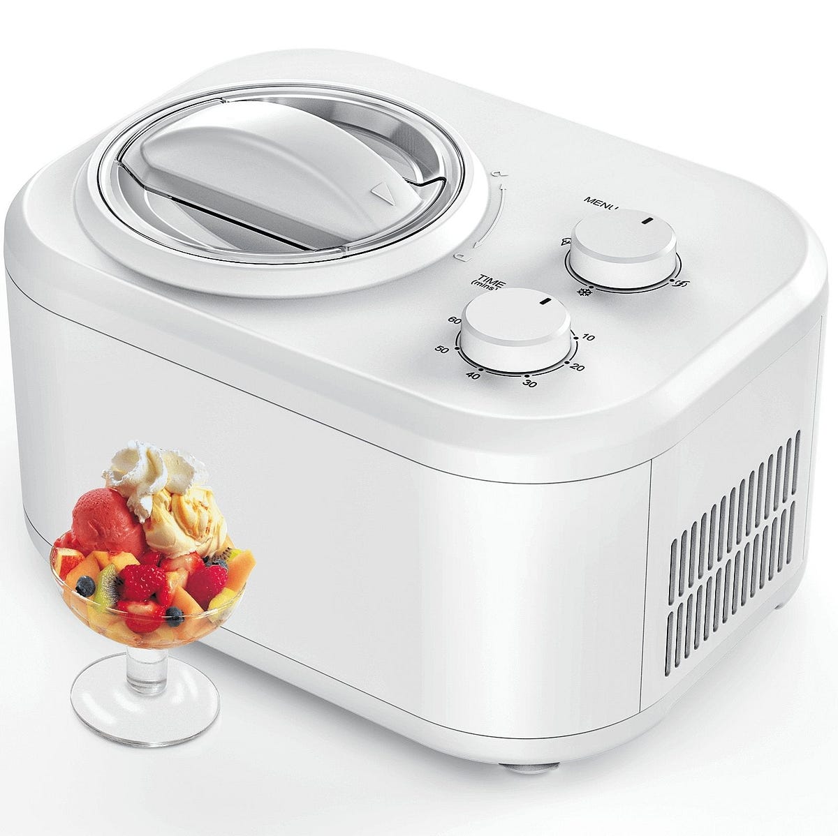 Kismile 1L Ice Cream Maker Review A Sweet Treat for Your Home by