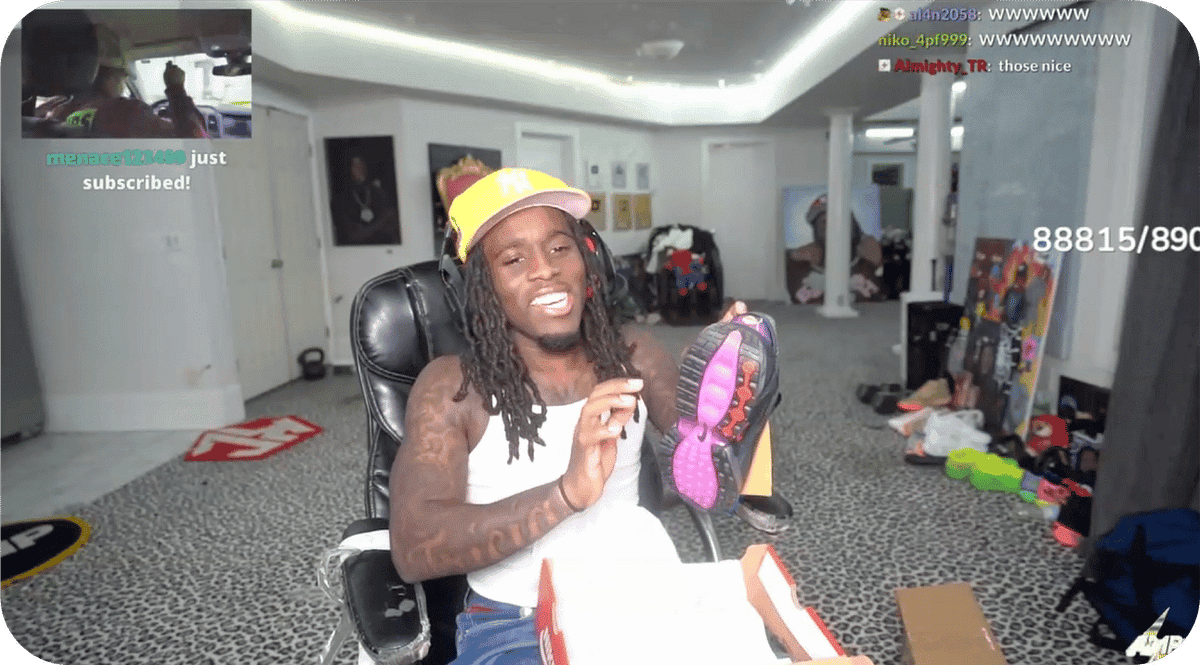 Kai Cenat Becomes First Streamer to Partner With Nike | by The Press