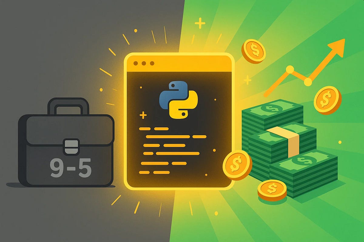 This One Python Script Makes Me More Than My 9–5 Job | by Dr. Ameer ...