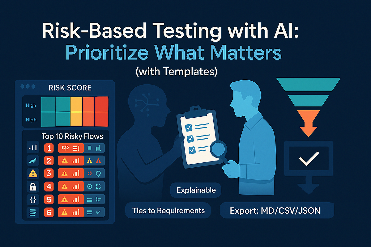 Risk-Based Testing with AI: Prioritize What Matters (with Templates ...
