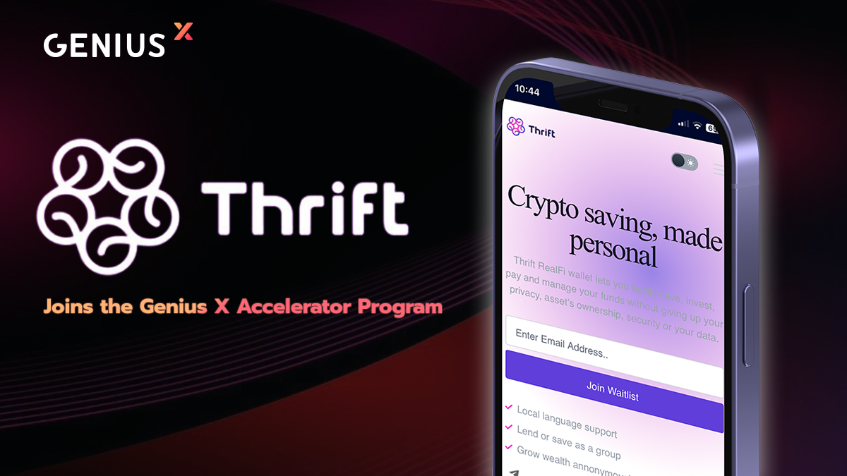 Thrift Finance joins the Genius X Accelerator Program | by Genius X | Medium