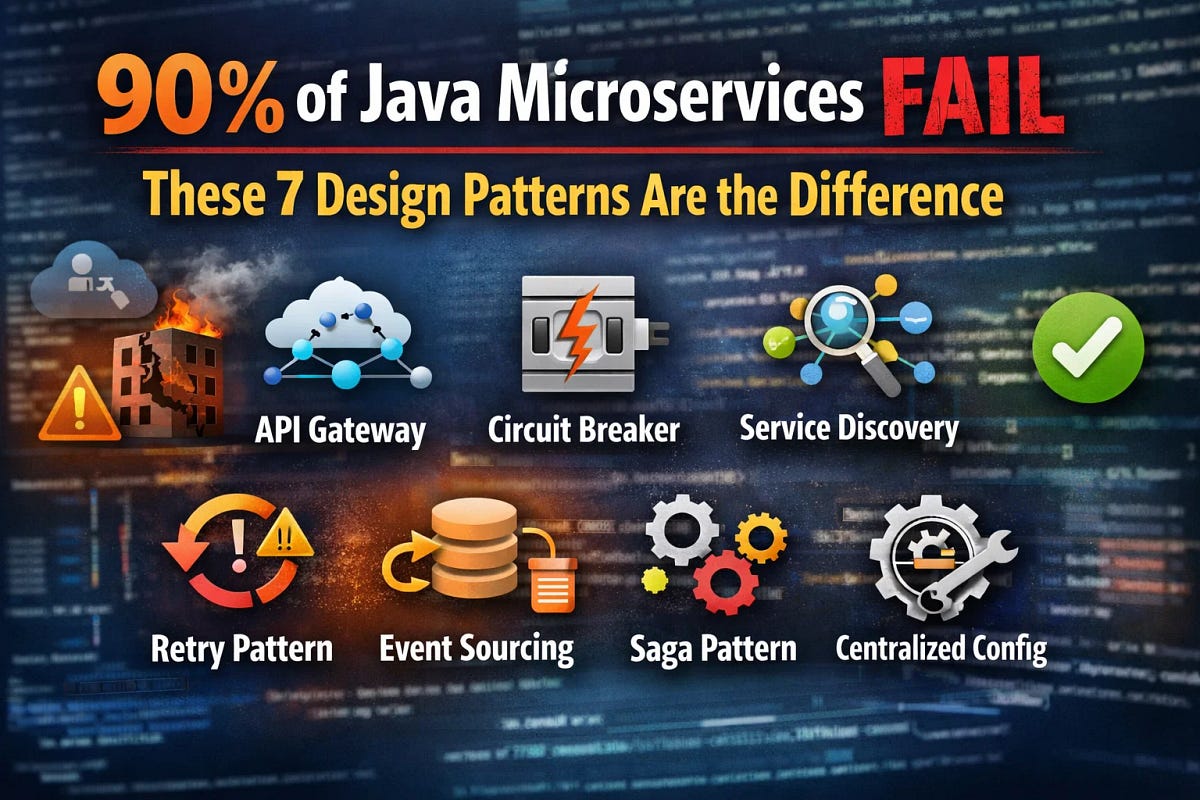 90% of Java Microservices Fail — These 7 Design Patterns Are the ...