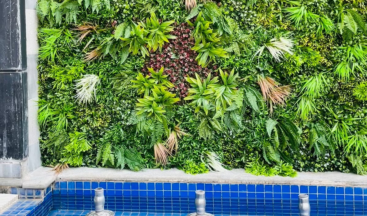 Transforming Urban Spaces Artificial Turf Grass and Vertical Gardens