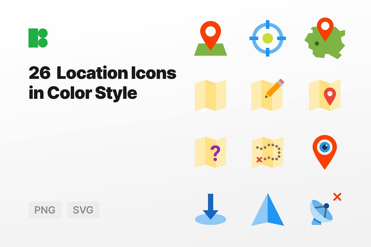 Location (Icons Graphics) - Gracegilded - Medium