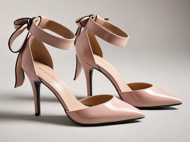 tie around ankle heels