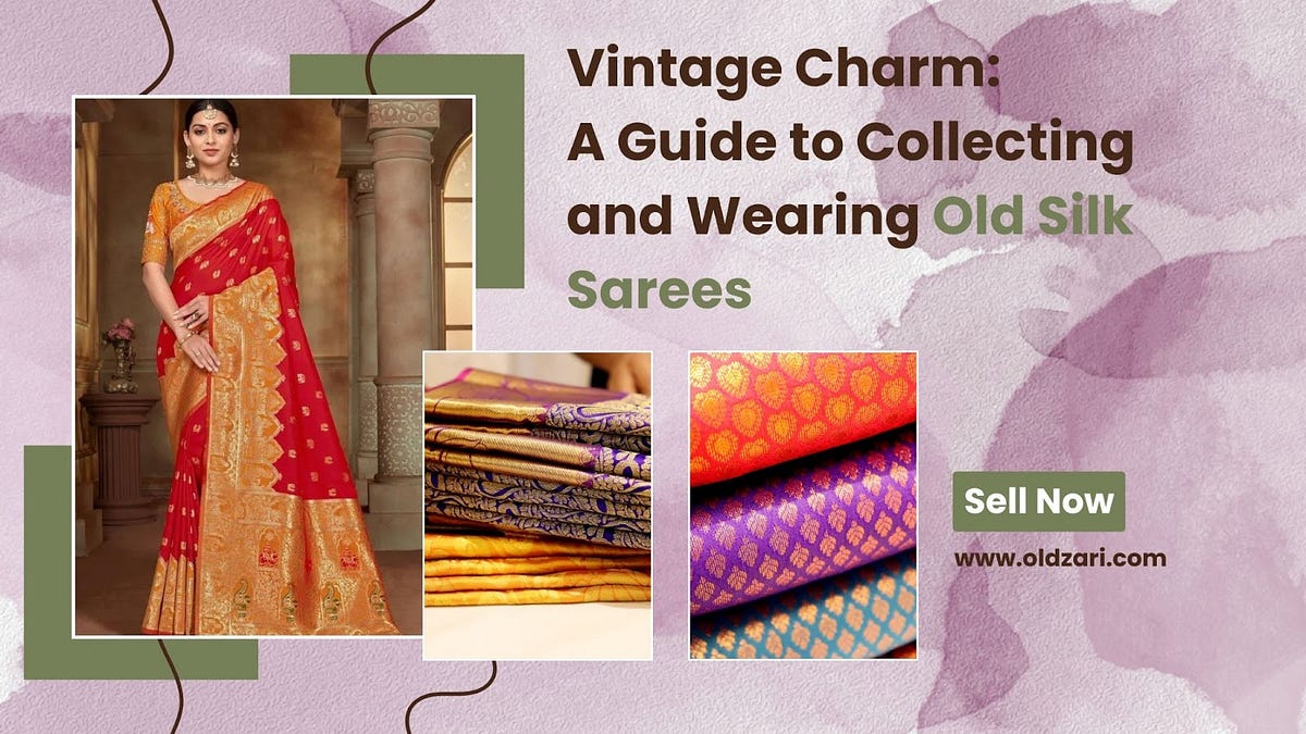 Old sale silk saree