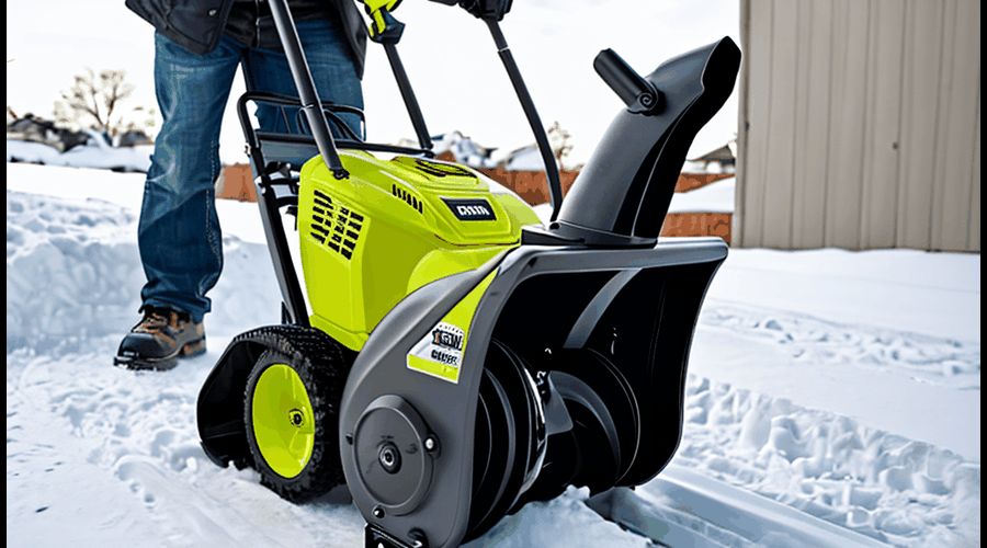 RYOBI Snow Blowers by Shelby Frye Mar, 2024 Medium