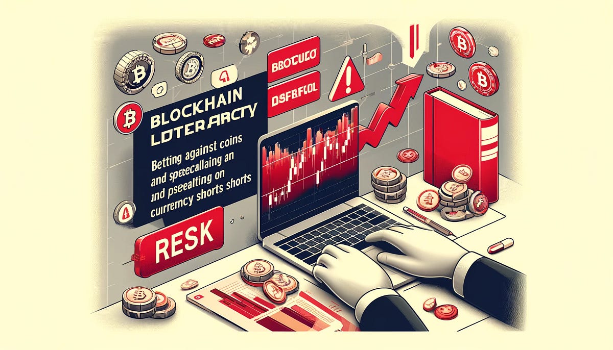 Blockchain literacy What does it mean to bet against coins? What