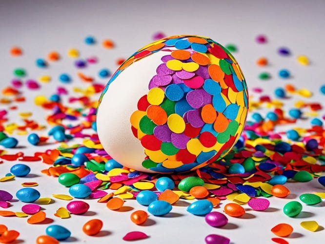 Confetti Eggs by Lance Dominguez Medium