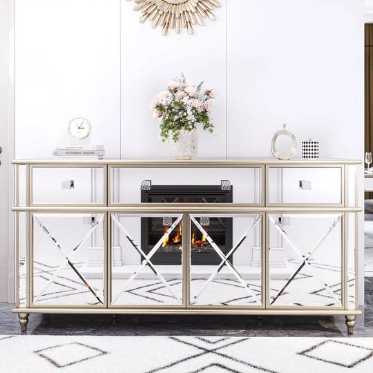 Gold Mirrored Sideboards Buffets by Miranda Long Jul, 2024 Medium