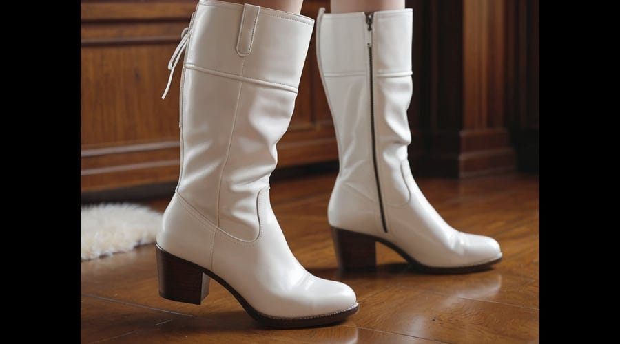White Tall Boots by Jerald Bernal Mar, 2024 Medium