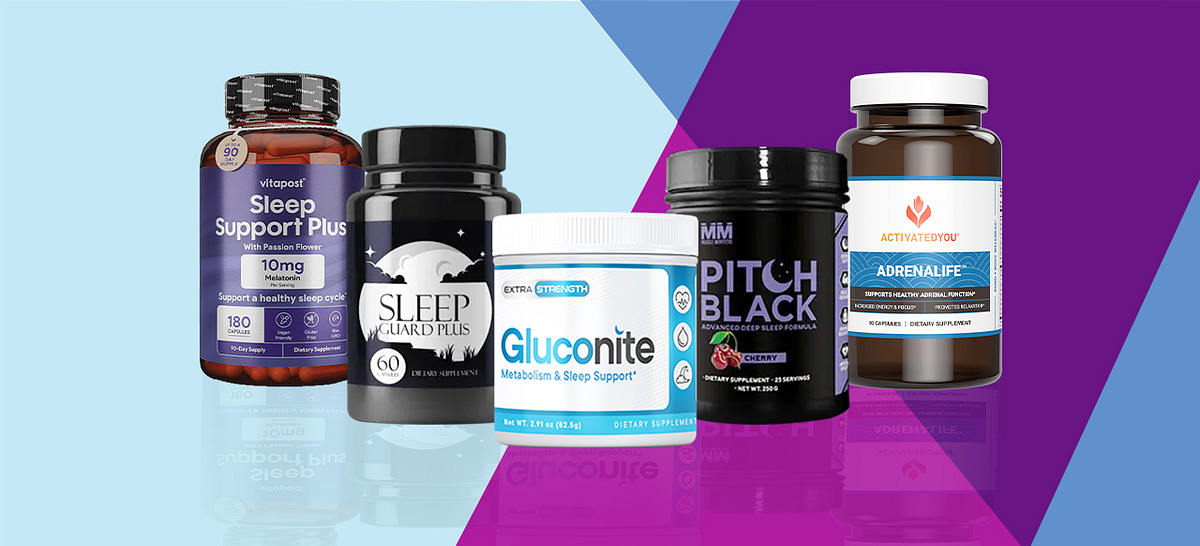 Top 5 Natural Sleep Aid Supplements With Natural Ingredients by Erica