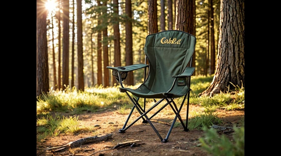 Cabela’S Camp Chair by Matthias Brown Medium